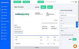 Recurring Invoices screenshot