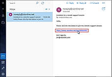 ISL Online : Email Invitation screenshot