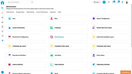 Administration screenshot