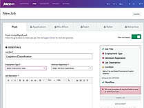 Post a Job Screenshot