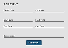 Youth Sports Event Schedule