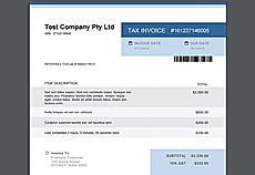 PDF Invoice