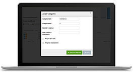 Award Categories screenshot