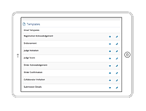 Email Templates screenshot