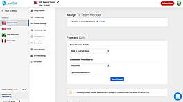 Call Center Features screenshot