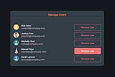 Manage Users