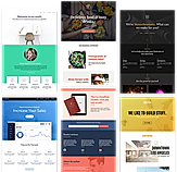 Landing Lion : Templates screenshot