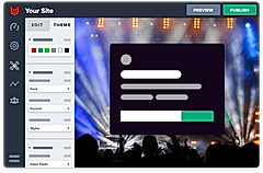 LaunchRock : Visual Editor screenshot