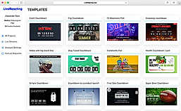 LiveReacting : Templates screenshot