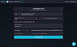 Load-test.io screenshot