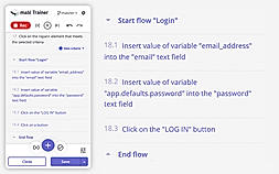 Resuable Flows screenshot