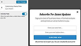 Exit Intent Optin Trigger