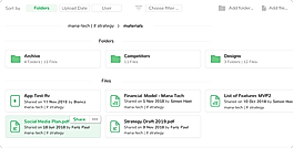 File Storage screenshot