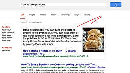 Search engines snippet google