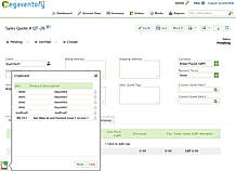 Select the Paste option