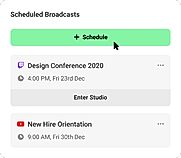Feature - Scheduling