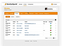 MonClubSportif : Game Schedule/ Team Calendar screenshot