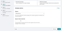 Event based campaign