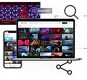 Website Video Search Screen