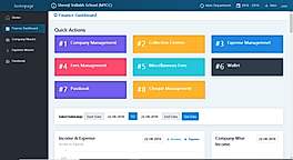 MyClassCampus : Finance Dashboard screenshot