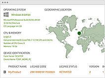 Nalpeiron Licensing Service screenshot