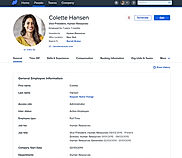 Profile screenshot
