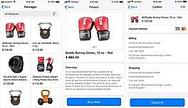 App builder store checkout