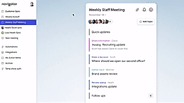 Change My Meeting schedule