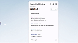 Weekly Staff Meetings