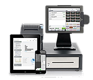 NCR Counterpoint screenshot: NCR Counterpoint's touchscreen interface