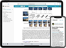 Nextjournal screenshot