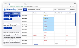 Dashboard screenshot
