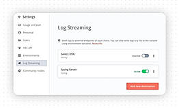 Log Streaming
