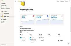 NotionMetrics screenshot