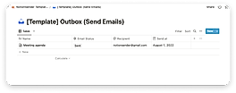 Email Outbox