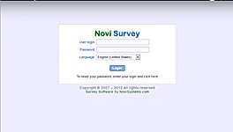 Novi Survey Software
