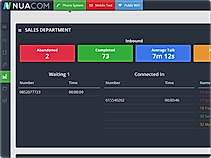 NUACOM : Inbound Call screenshot