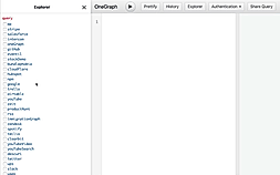 Onegraph Explorer Demo