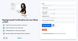 Background verification in less than 4 hrs