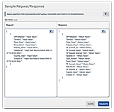 Sample Request and Response