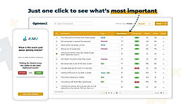 OpinionX - Dashboard Analysis screenshot