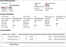 CPQ and JDE Integration