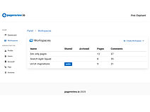 Pagereview screenshot