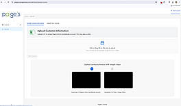 Upload Customer Information
