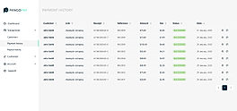 PangoPay: Payment History