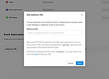Papercups screenshot