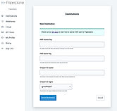 Paperplane screenshot