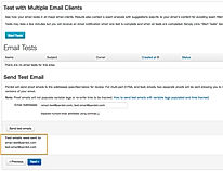 Testing Emails 