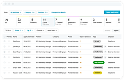 Recruiting screenshot