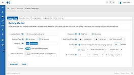 Create Campaign screenshot